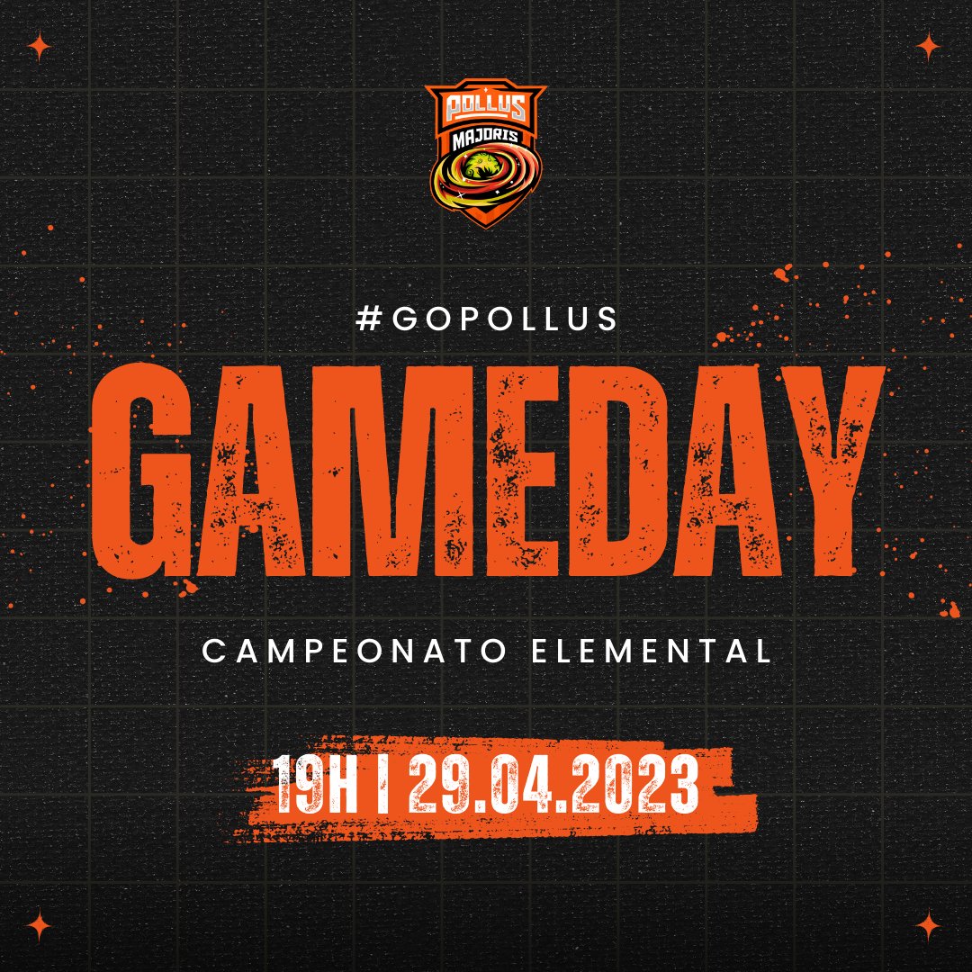 Hoje vai dar Pollus no Campeonato Elemental da <a href="/TeamElementsbr/">Team Elements</a>

Para cima deles estrelinhas!!🧡✨

🔝<a href="/lilAreslol/">.</a>
🌲<a href="/Cvgs__/">Cleverson Vinícius</a>
🧙‍♂️<a href="/ZileanZil/">Rafael "DibraS"</a>
🏹<a href="/Otaldolirou/">Little</a>
🚑<a href="/f_lugui/">LuguiF</a>

🧠<a href="/Sinucalol/">Sinuc4</a>
🗺<a href="/nakedyuki/">Gabriel Corrêa</a>
🔍Lolyou

#GOPOLLUS