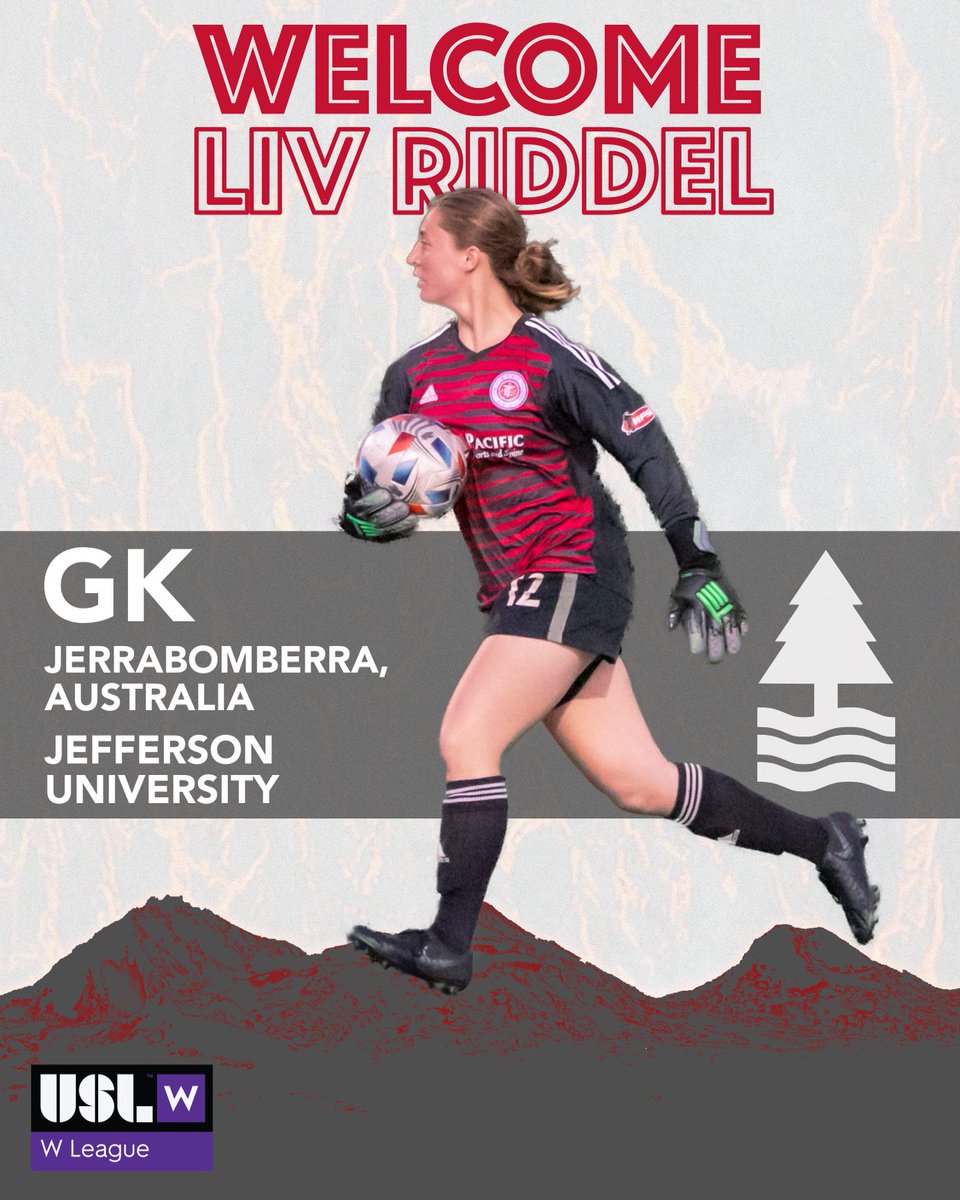 LaneUnitedFC's tweet photo. 🚨PLAYER ANNOUNCEMENT✍🏼

Helping guard the goal this @USLWLeague season will be Australian @LivRiddel!!! 🇦🇺🧤

🏫@JeffersonWSOC  
✅17 GP for Jefferson, 5 clean sheets
✅2021 CACC Champion
✅U17 &amp; U20 Australian National Team experience @TheMatildas 
✅ETFC Azul alum (WPSL ‘22) https://t.co/fmLuBA0jhJ