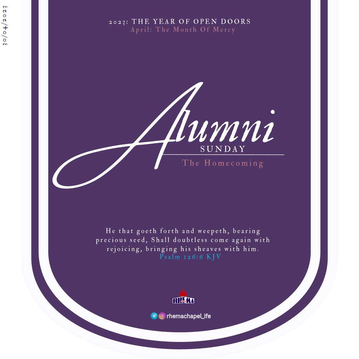 RhemaChapelxIfe's tweet photo. Tomorrow promises to be great! It is the reunion of the greats. They have come, gone, conquered, and are back to give God the praise.
#RhemaIfe
#SundayService
#CelebrationService
#AlumniSunday https://t.co/7aqvtECzuX