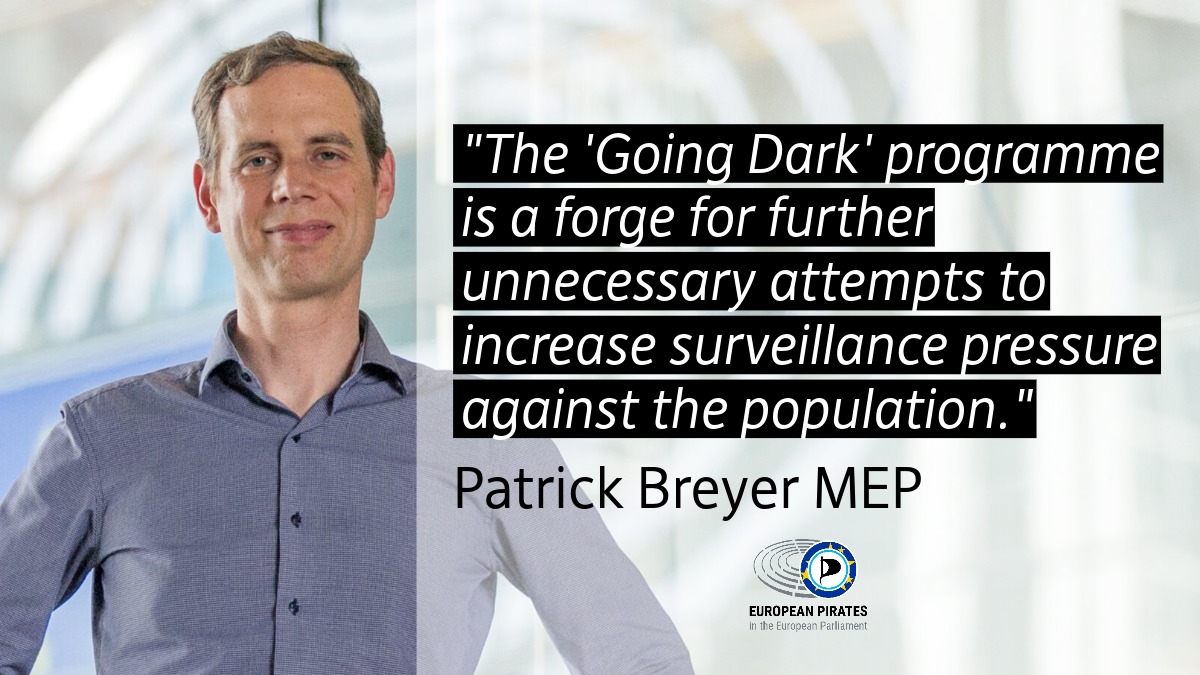 We moeten het hebben over dat #GoingDark programma! Volgens documenten van #Europol moet een deskundigengroep al medio 2024 voorstellen doen voor o.a. #DataRetention en het ondermijnen van #encryptie #e2ee. 
patrick-breyer.de/en/data-retent…
#EU2023SE