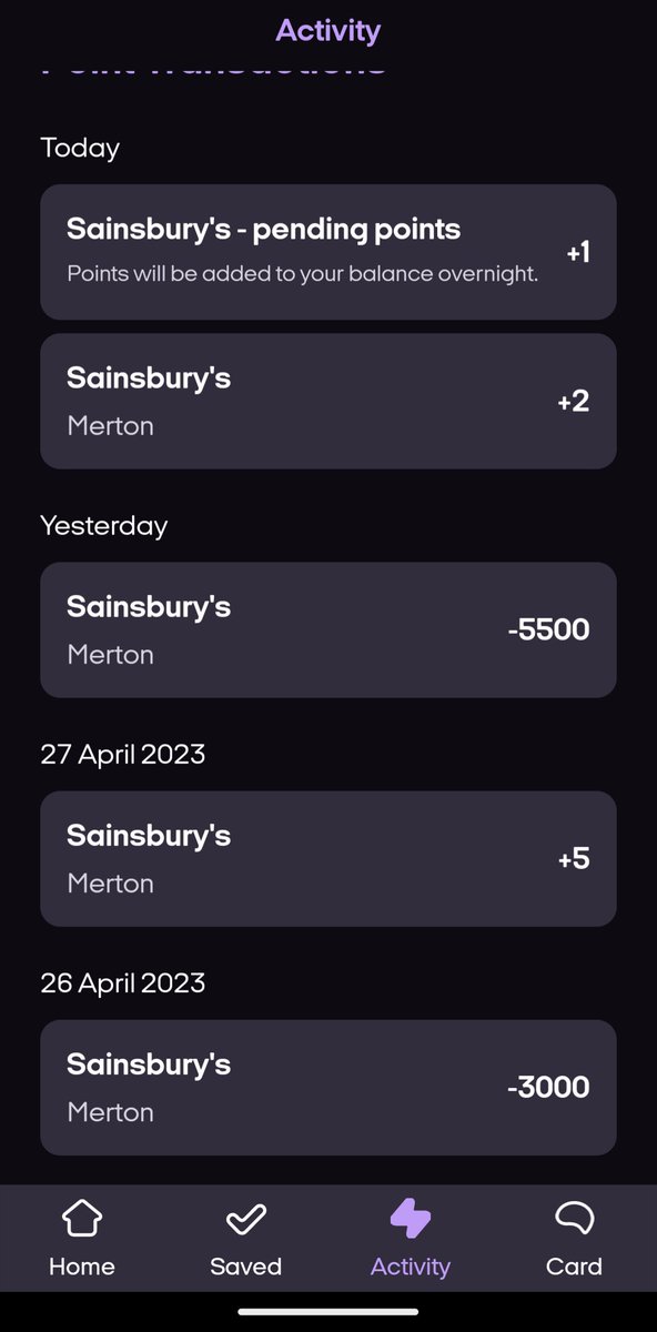 Tom_Sherratt's tweet photo. Hi @nectar - can you help me please? It looks like someone has somehow cloned my Nectar card and is using it fraudulently in a @sainsburys store I've never been to, spending my hard earned points by the thousand. I need to stop them ASAP and get my points back please. https://t.co/JSz3duLh8q