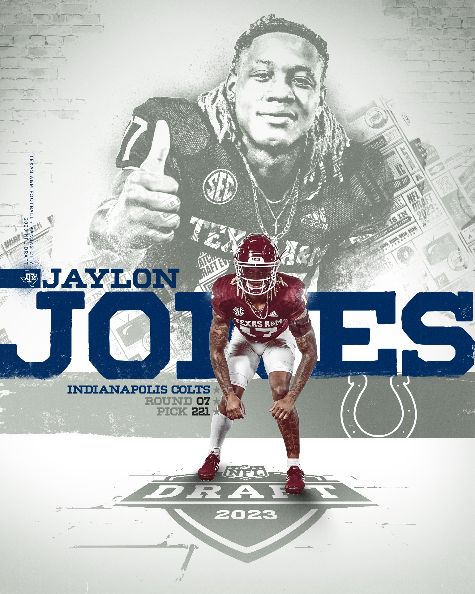 Texas A&M Football on X: 'From Aggieland to Indianapolis! @OriginalJaylon →  @Colts #GigEm x #ForTheShoe  / X