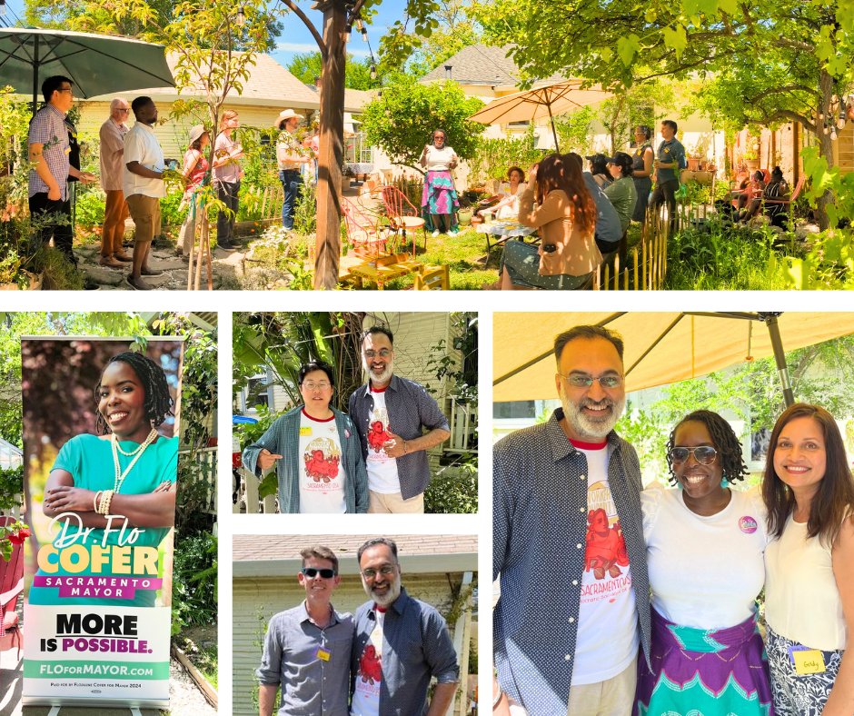 AmarShergillCA's tweet photo. .@Flo4Sacramento throws the best backyard events! Sun, shade, lemonade, allies, and green space all around. #MoreIsPossible #DrFlo
💙💚💛💜💜🧡🩵🩷❤️🤍🤎 https://t.co/ggvX0bl9Mu