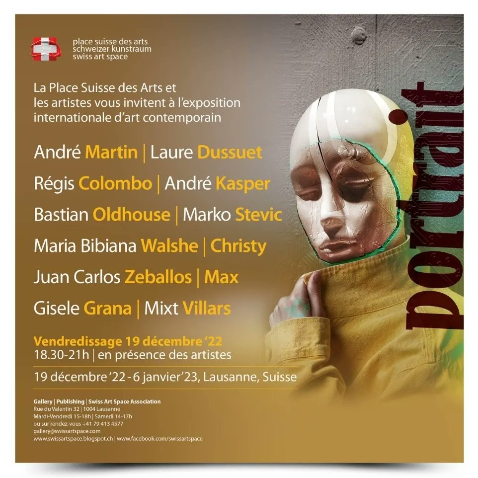 calixto6's tweet photo. Portrait. Art Space. Suiza 2022 https://t.co/Exs0j2YWpK