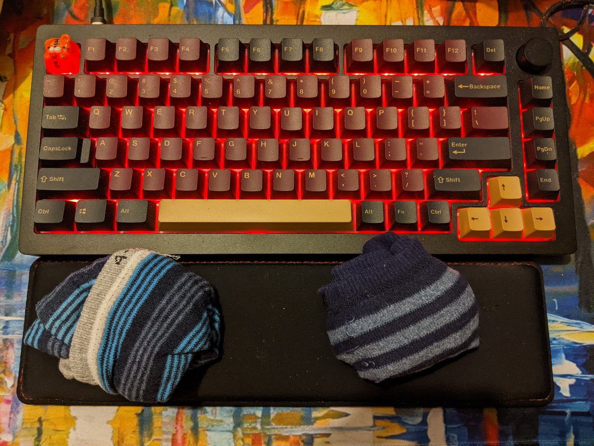 When the wrist rest isn't enough for observing