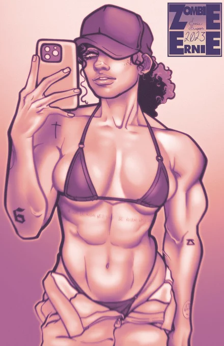 Did this bit of study and such in admiration of  for funsies and as always, whatever excuse I can get to draw otherworldly gorgeous people~  I'll probably do more sometime if she's okay with it.