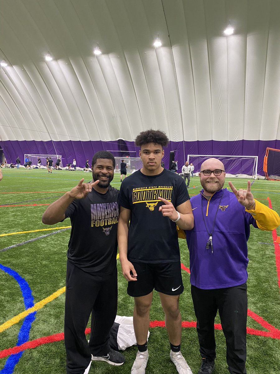Bryan Wilson (@bryanwilson2024) on Twitter photo After an Amazing phone call With <a href="/CoachJackson32/">Lavell Jackson</a> I’m happy to announce my first Offer from 🐂<a href="/MinnStFootball/">Minnesota State Football</a>
🔥 <a href="/DdeFootball/">Eisenhower Cardinal Football</a> <a href="/EDGYTIM/">Timothy “EDGYTIM” OHalloran</a> <a href="/DeepDishFB/">DEEP DISH FOOTBALL</a> @CoachMurphIKE #RecruitIke After an Amazing phone call With <a href="/CoachJackson32/">Lavell Jackson</a> I’m happy to announce my first Offer from 🐂<a href="/MinnStFootball/">Minnesota State Football</a>
🔥 <a href="/DdeFootball/">Eisenhower Cardinal Football</a> <a href="/EDGYTIM/">Timothy “EDGYTIM” OHalloran</a> <a href="/DeepDishFB/">DEEP DISH FOOTBALL</a> @CoachMurphIKE #RecruitIke