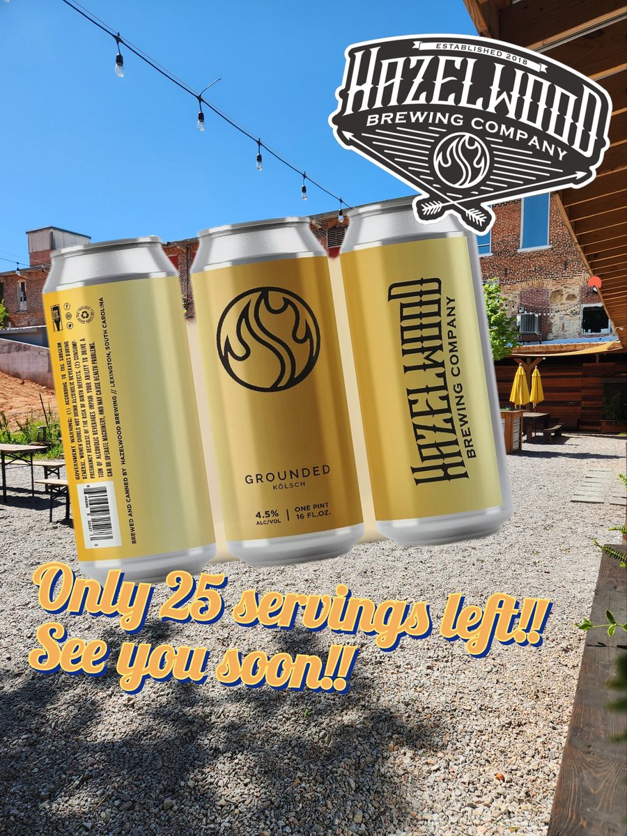 HazelwoodBeer's tweet photo. 📢  Hurry!! https://t.co/WEpb0Z6O0l