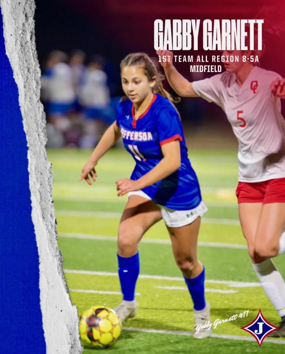 jtownsoccer's tweet photo. Congratulations Ella S., Ella P., Gabby and Kate!

Ella S. is the Region 8-5A Goalkeeper of the year &amp; 1st Team All-Region.
Ella P. (Forward) and Gabby (Midfield) received 1st Team All-Region 8-5A.
Kate (Midfield) received 2nd Team All-Region 8-5A!

👏🏼 We are proud of you! https://t.co/8QnAYmn4gM
