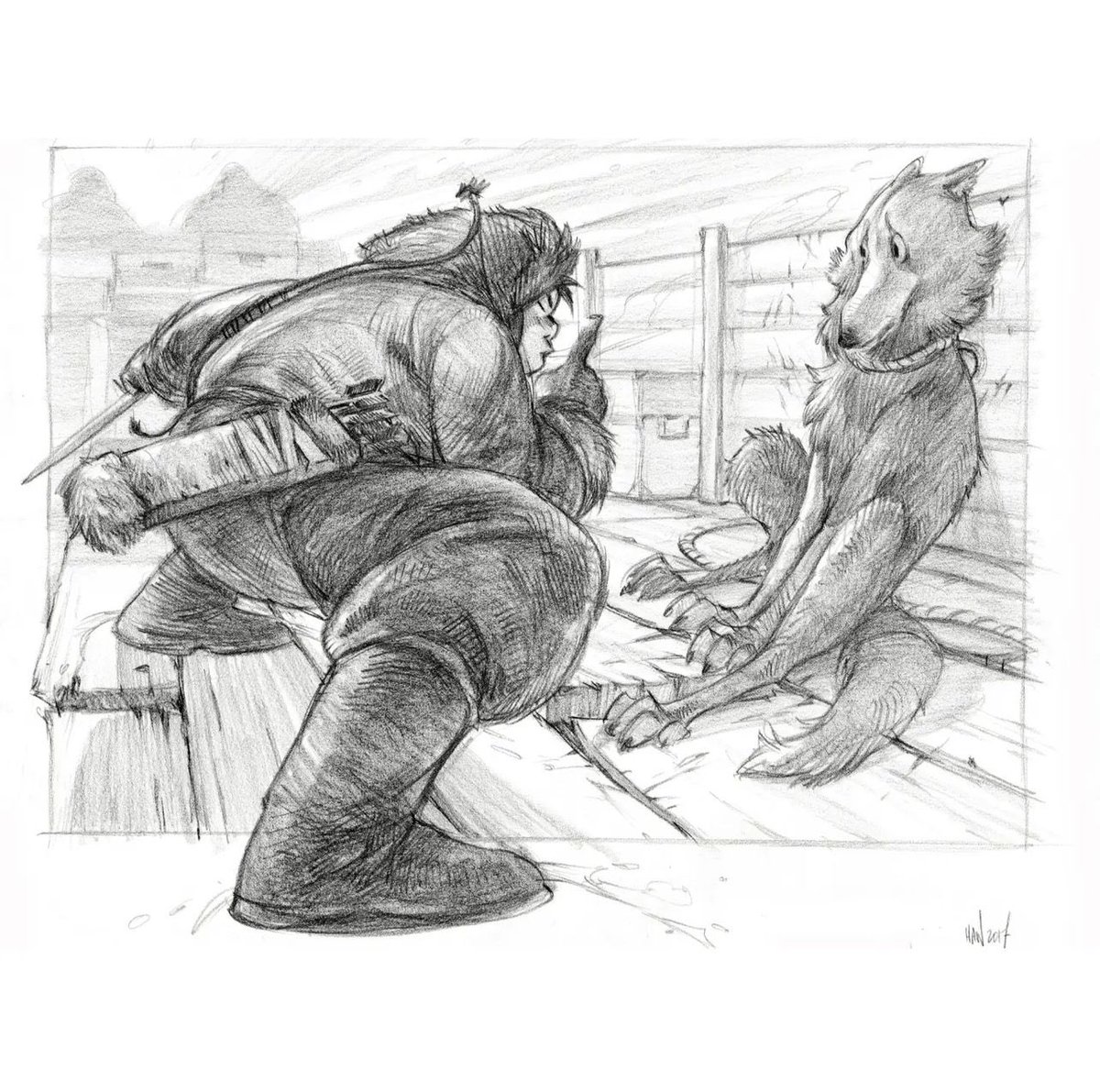 Sketch by Peter Han #DynamicBible #Sketchbook superanius.com