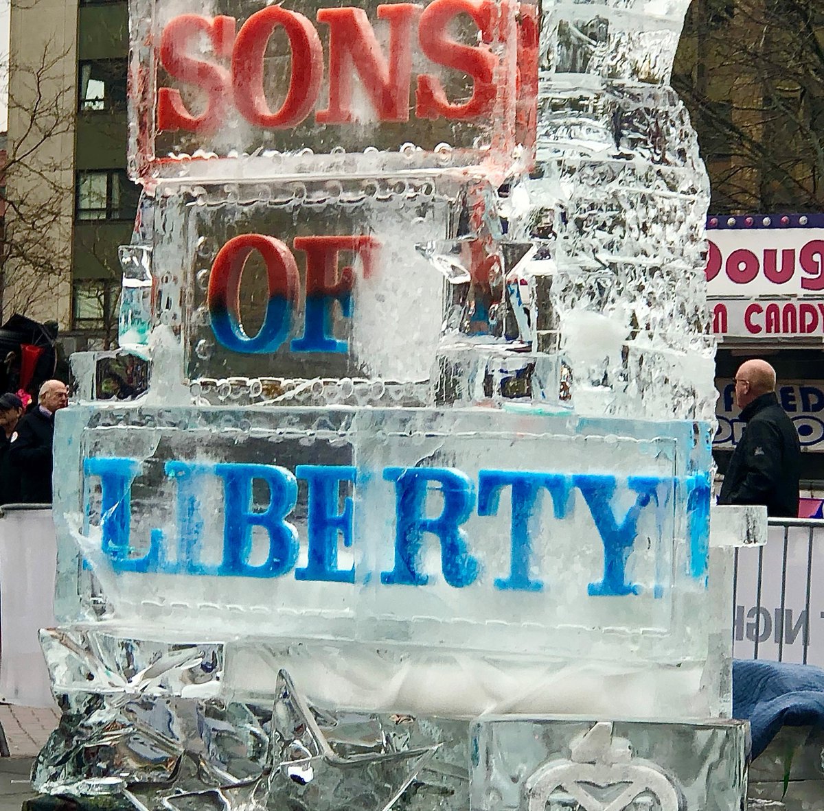 BOSTeaParty250's tweet photo. For #InternationalSculptureDay we're resharing our ice sculpture pics from First Night Boston 2023! #bostonteaparty250 https://t.co/vj58dPCsp1