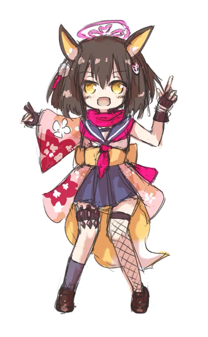イズナちゃん。  #ブルアカ