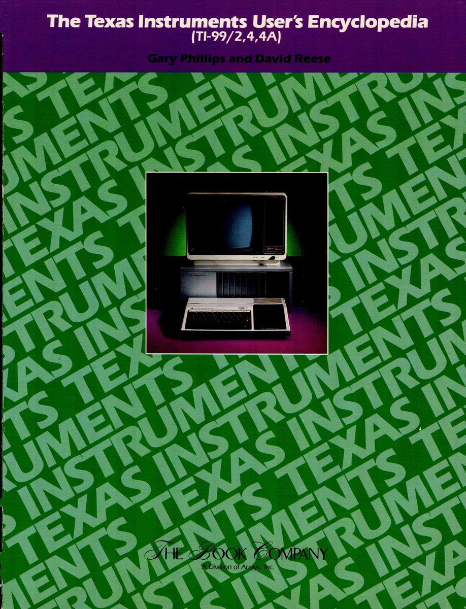 99erNet's tweet photo. I scanned another one of my books that I don't believe is available online.  You can get it here: https://t.co/Jfd5CFxY3z #ti99 #ti994a https://t.co/WndKC0JXUz