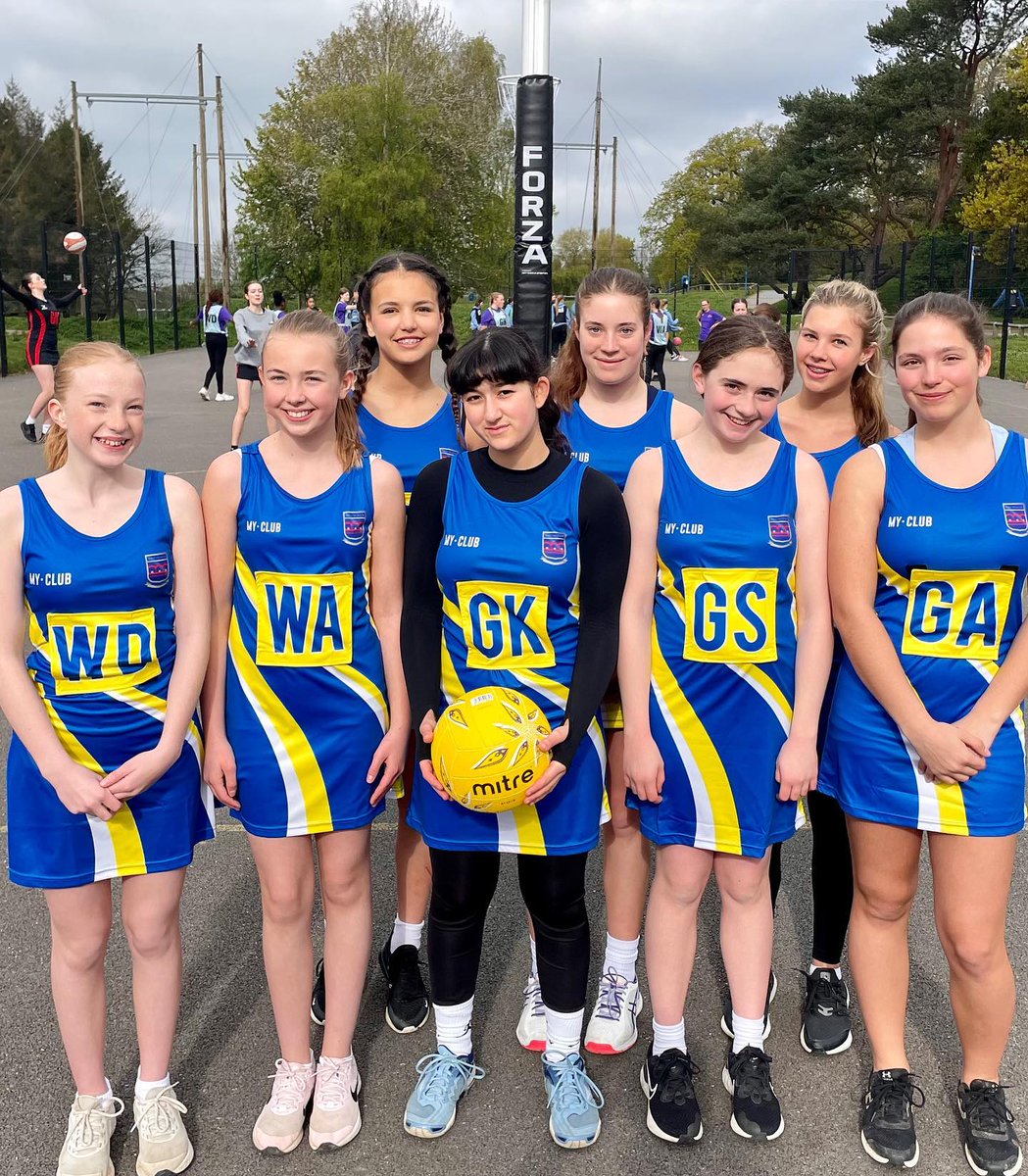 SaintNicksSch's tweet photo. Year 7, 8 and 9 netballers unbeaten all day! It was some of the best netball we have seen our girls play and all teams through to the semi finals tomorrow. So proud. #StNicksSports #NetballTour2023 #StNicksTeamwork https://t.co/xfezzPxBVu