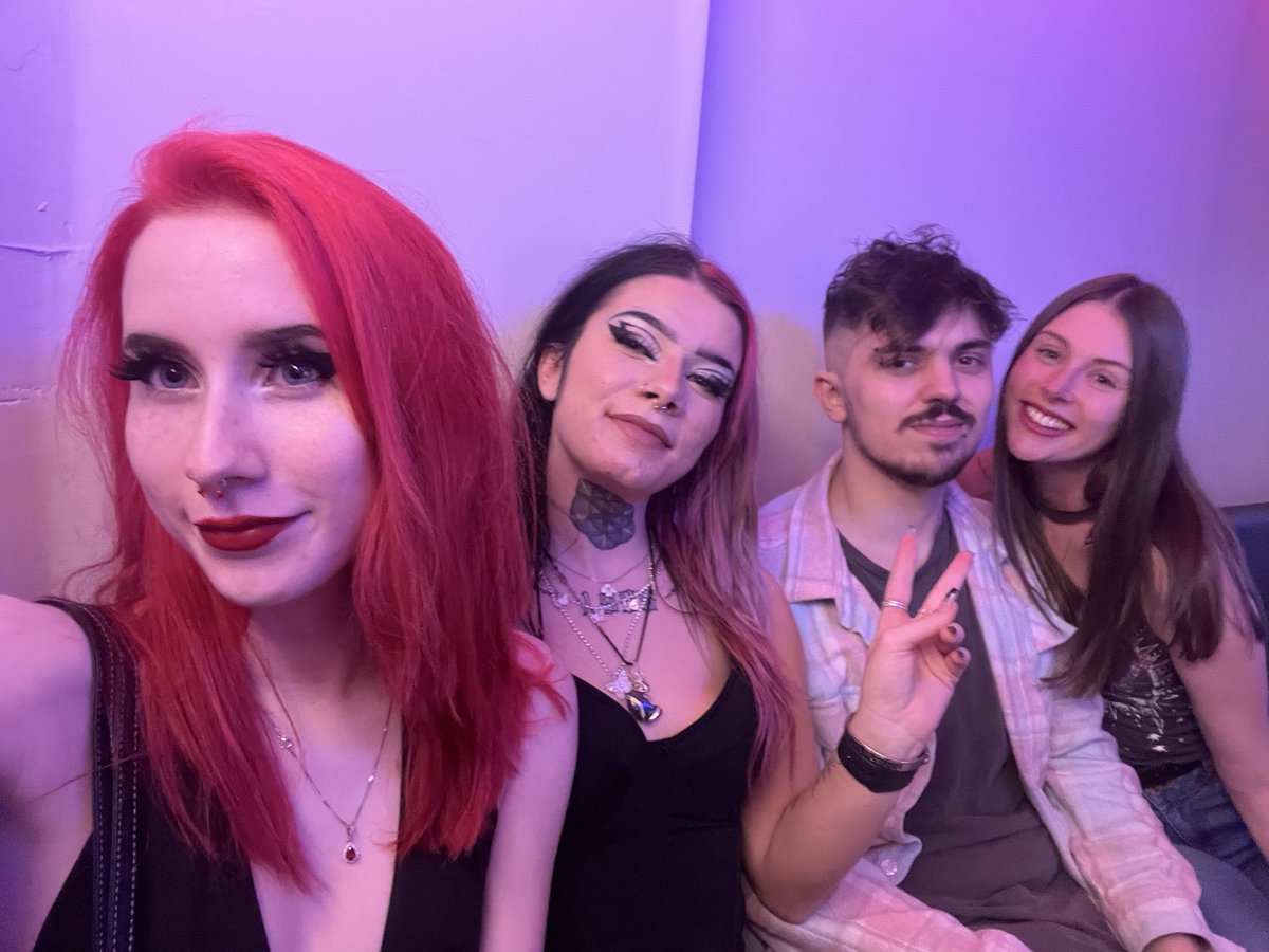 Abby on Twitter: "Dragging them to the emo bar"