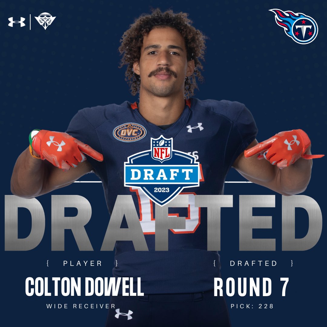 The pick is in!!!!! <a href="/ColtonDowell2/">Colton Dowell</a> 

#Martinmade #winnerswearblue