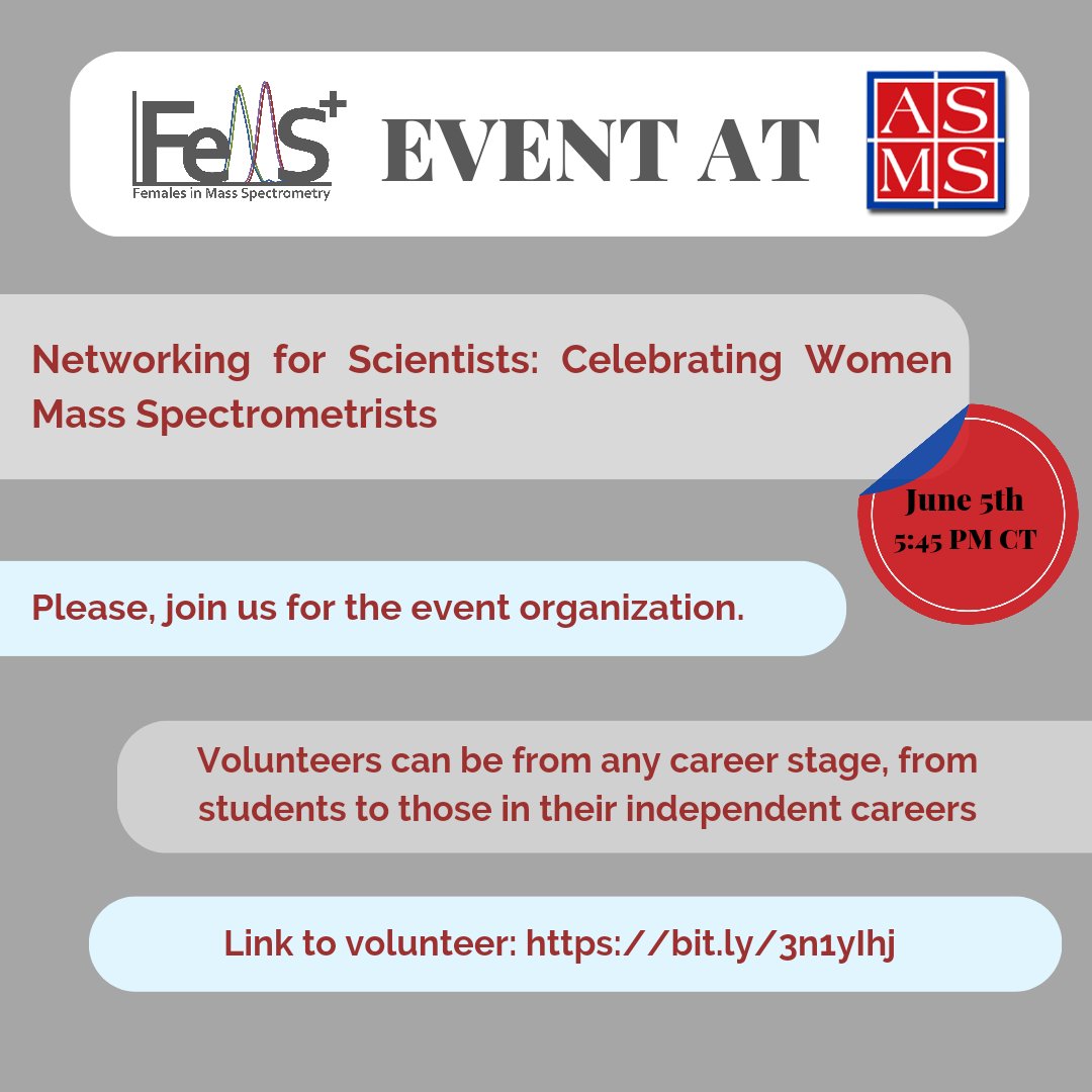 FemalesInMS's tweet photo. Going to ASMS and want to be part of a FeMS event organization? Please, join us. https://t.co/l0JdDrsuOR https://t.co/w4fMxR7ayY