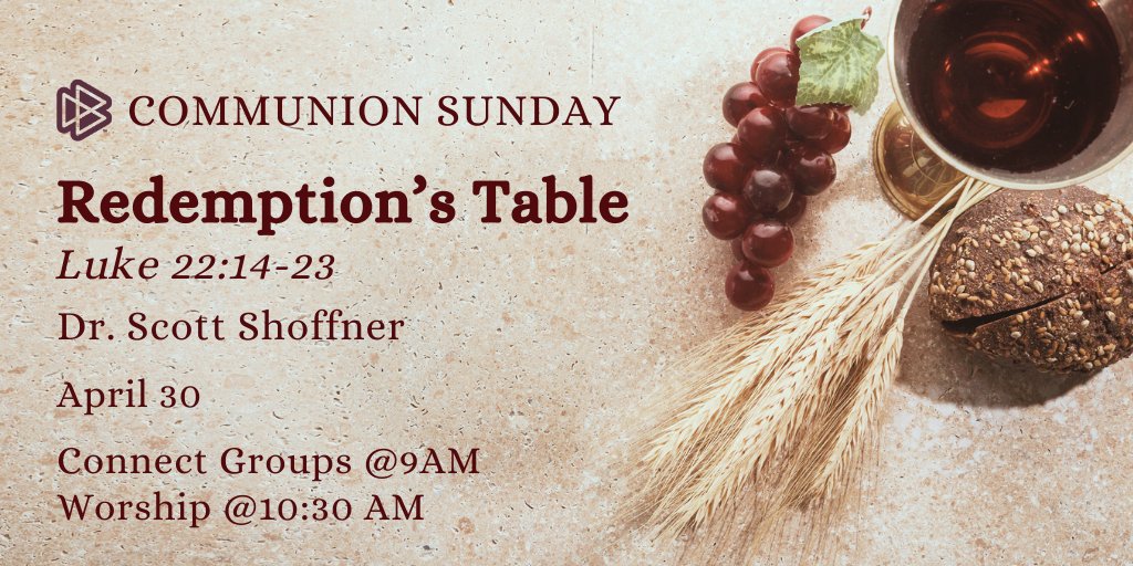 dbcorlando's tweet photo. We're ready to observe the ordinance of the Lord's Supper this Sunday - are you? Take time to examine and prepare your heart as we remember the historical and personal significance of Christ's redemptive work on the cross. #TheLordsSupper #sundayservice #biblestudy #dbochurch https://t.co/NBfnah8l6J