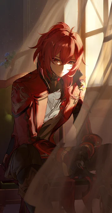 おめでとうございます旦那  #ディルック生誕祭2023 #Diluc #原神