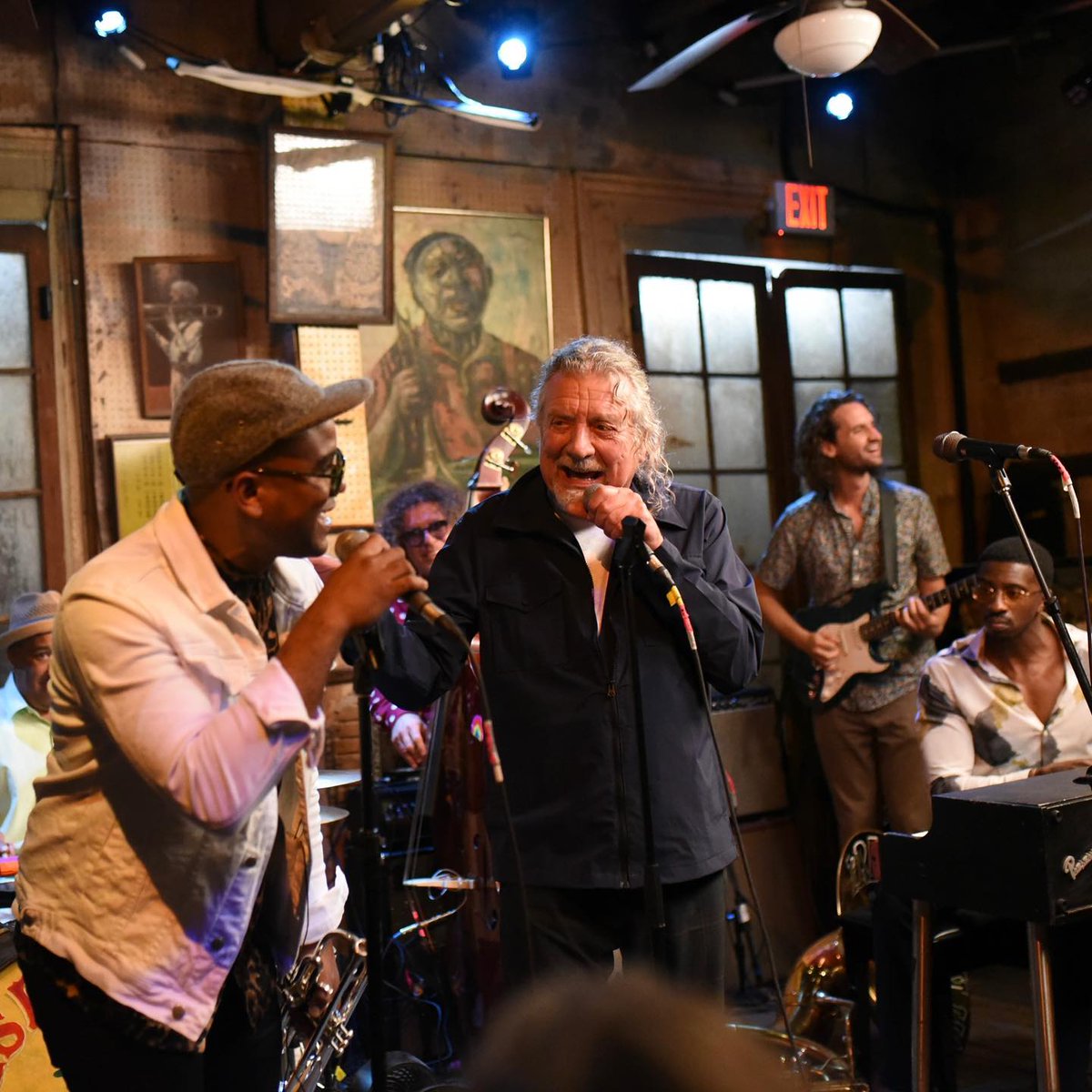 Preservation Hall Foundation (@preshallfound) on Twitter photo WOW. What an unforgettable first night of #MidnightPreserves 2023! Thank you to our special guests Robert Plant, Allison Russell, and the one and only Irma Thomas for joining <a href="/preshallband/">Preservation Hall Jazz Band</a> on stage last night.
Photos by Camille Barnett WOW. What an unforgettable first night of #MidnightPreserves 2023! Thank you to our special guests Robert Plant, Allison Russell, and the one and only Irma Thomas for joining <a href="/preshallband/">Preservation Hall Jazz Band</a> on stage last night.
Photos by Camille Barnett