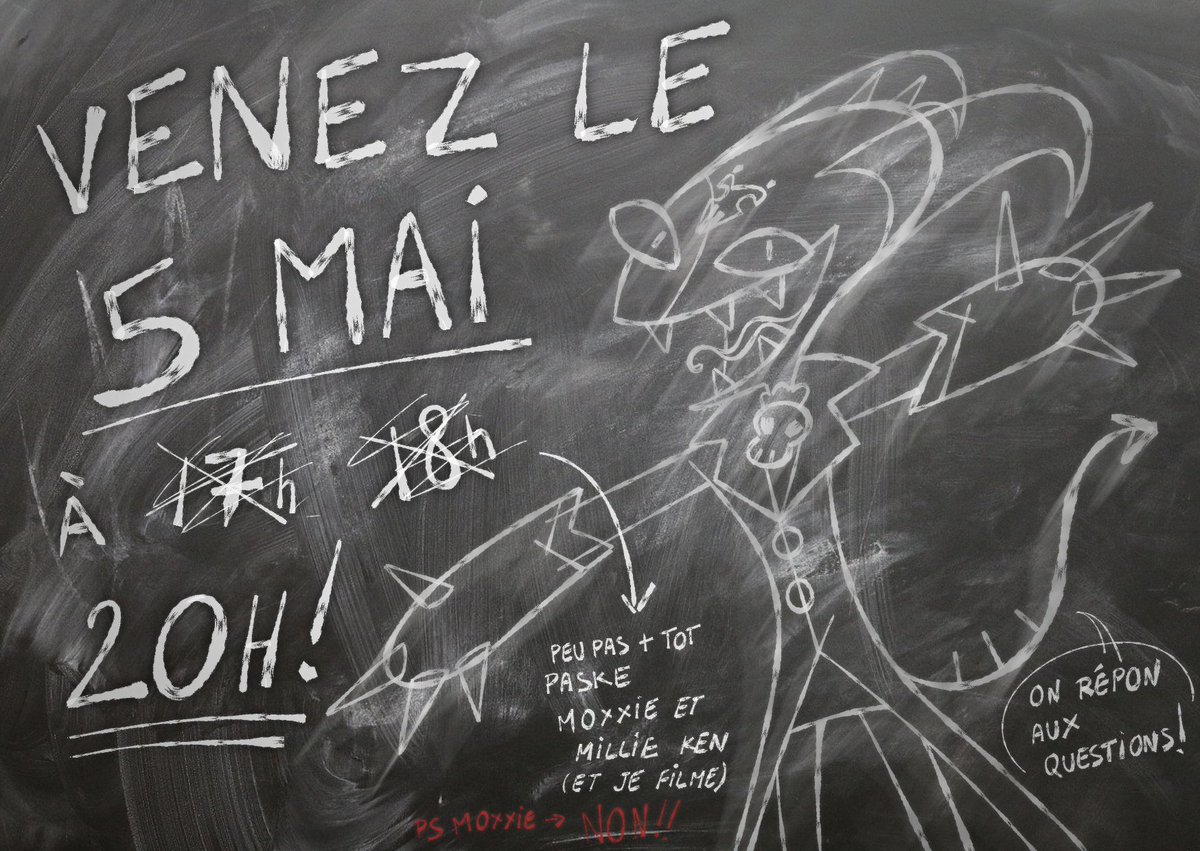 Livestream prévu ce ➡️5 Mai à 20h⬅️ pour discuter de l'épisode 1 et répondre à vos questions en compagnie de la gestion et des comédiens ! 😈
Venez nombreux !