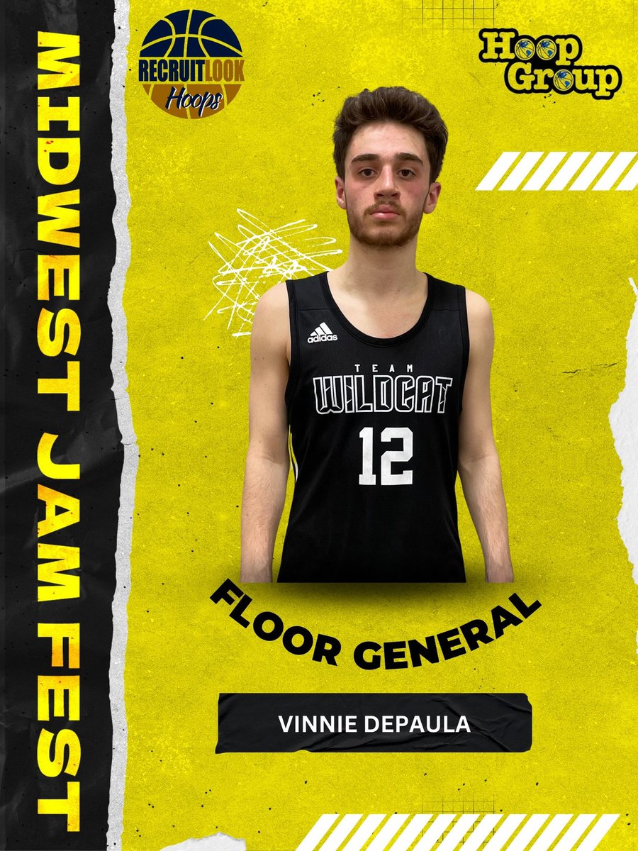 ⚡️Floor General⚡️

24, 17U, Vinnie DePaula, 5'11 PG, plays under control, has a solid 15 to 17 footer game yet also knocks down the open 3. DePaula has a solid IQ, likes to put teammates in right positions to score, understands different tempos of the game, and is a good on and