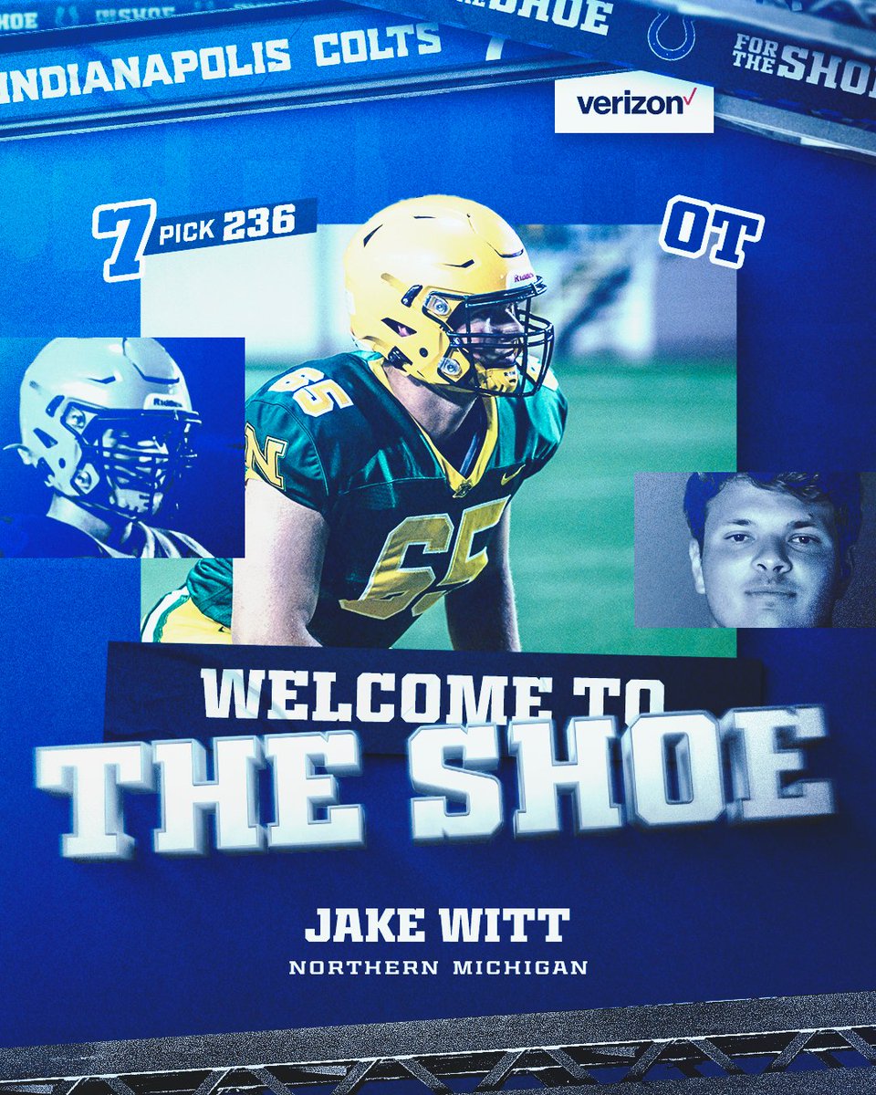 Colts's tweet photo. Welcome aboard, @jake_witt33! https://t.co/RoEhDjybmF