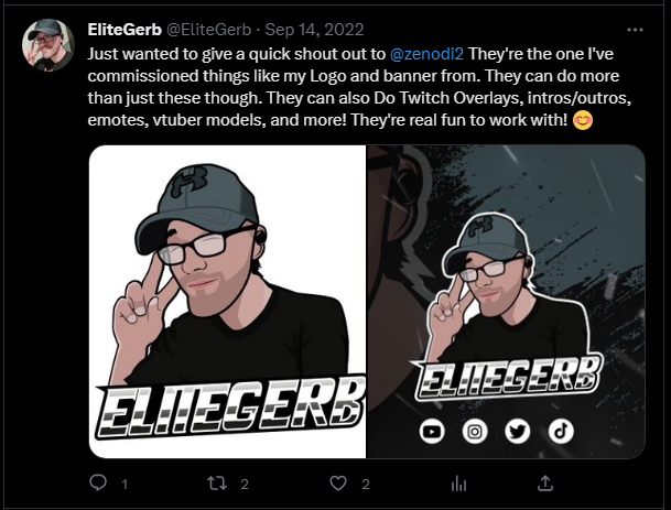 Hey folks, got another scammer. If you get a dm on here from <a href="/niam333/">Niam</a> or on discord from kissae#9142 Plz just ignore them and report. They're also using <a href="/Niamor59/">Niamor</a> stream to pretend to be real.

They also are using smth <a href="/EliteGerb/">EliteGerb</a> got from somewhere else as fake art they drew.