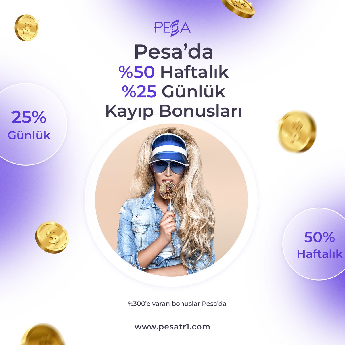 Pesa'da kaybetmek yok!