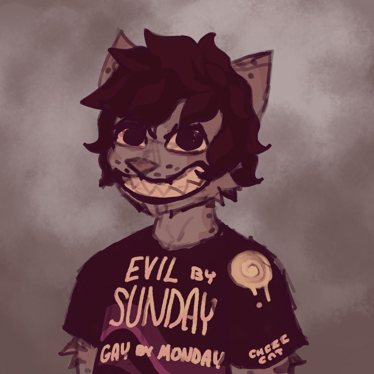 ChezeCat's tweet photo. This shirt is stupid.

#furry #furryart https://t.co/IJx2eclley