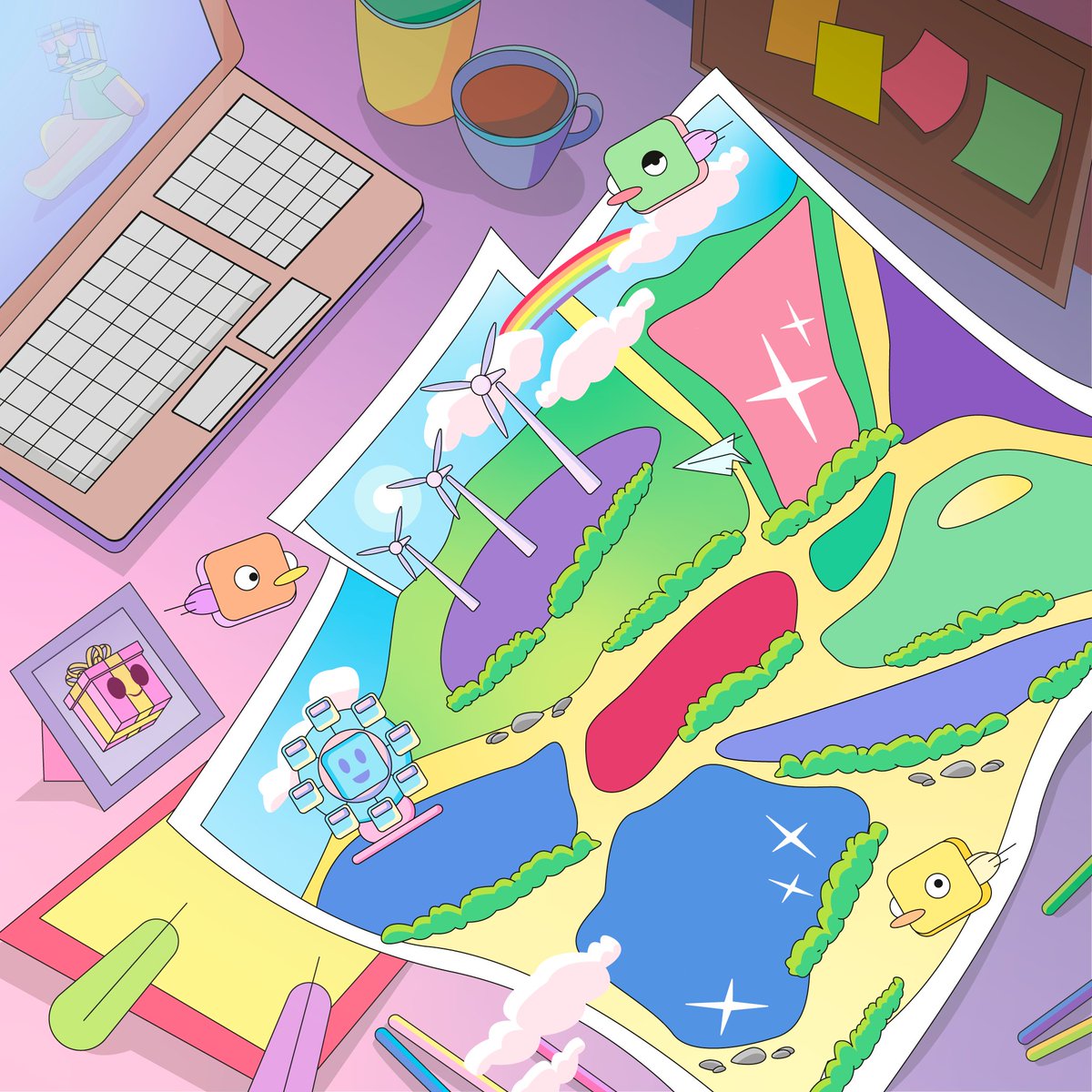 Buckle up and let's go on an adventure!🎡

The secret emoji is: 🍭

Drop your discord ID and say this emoji in our general discord chat.

A FINAL BIG SURPRISE AWAITS YOU👀

⏳Valid for 24hours