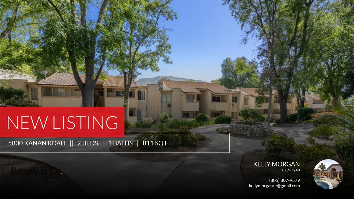 KellyMorganSOLD's tweet photo. 📍 New Listing 📍 Take a look at this fantastic new property that just hit the market located at 5800 Kanan Road 278 in Agoura Hills. Reach out here or at (805) 807-9579 for more information

"Let Me Find You A New Home Today' 

Ke... https://t.co/3lfZ9dQIWQ https://t.co/uGmLqDx6kc