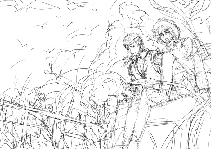 我亲友说想看户外研究和公路骑士的漫画...老奴这就画🥺🥺🥺