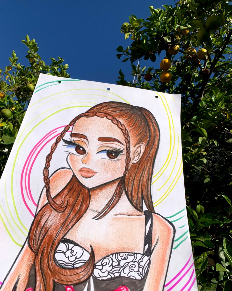 Ariana Grande drawing 
..#rembeauty #traditionalart #traditionalillustration #illustrationdaily #arianaart #arianagrandeart #arianagrandedrawing .
..
.