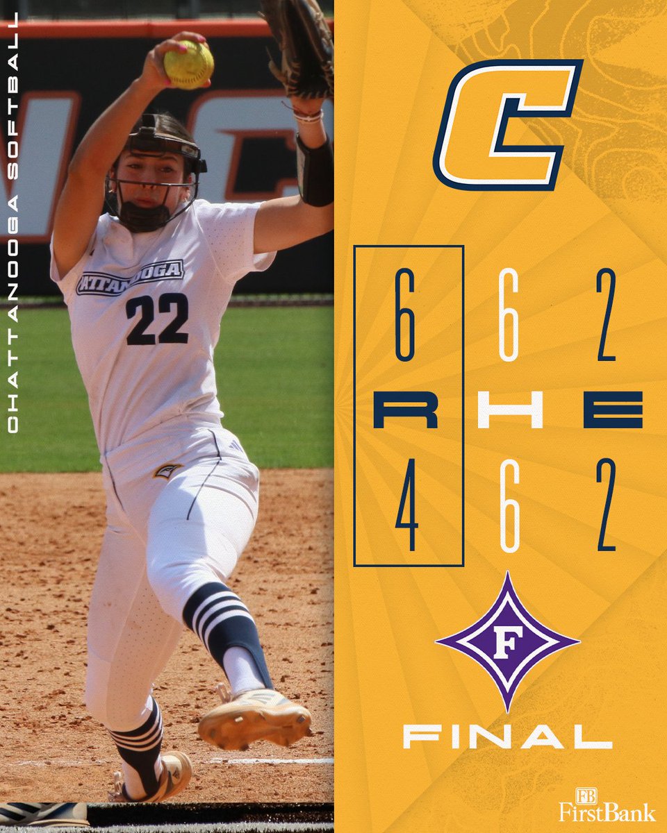 Mocs get the sweep at Furman! Sunday's first pitch at 1:00 p.m. #GoMocs