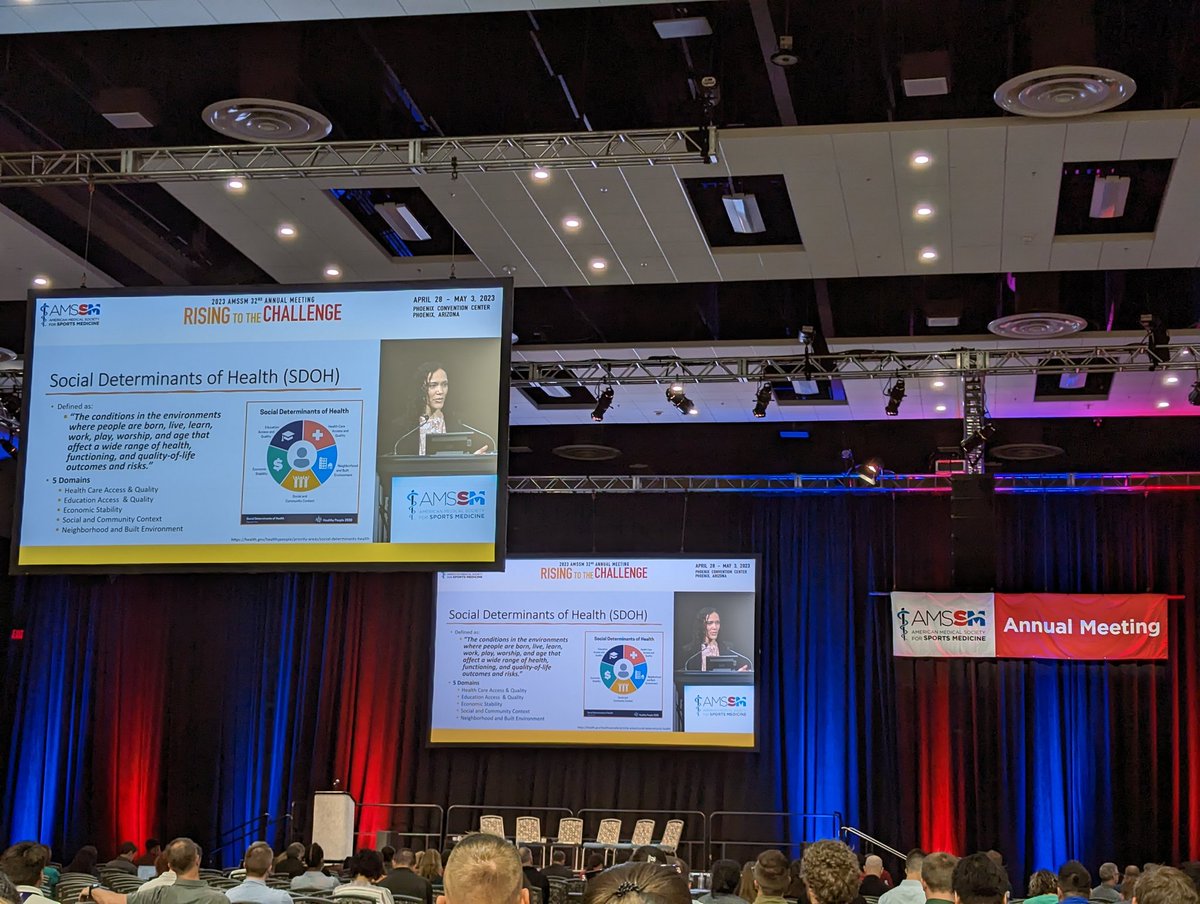 jina_libby's tweet image. Dr. Monique Burton with an amazing talk on &quot;Changing a Child&apos;s Destiny:Social Determinants of Health&quot; 🔥🔥🔥 @TheAMSSM #amssm #amssm2023 #amssm23