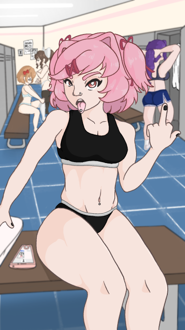 SilverInk15's tweet photo. Gym Class Shenanigans

#drawing #art #illustration #DDLC #DokiDokiLiteratureClub https://t.co/7ltdOqhhik