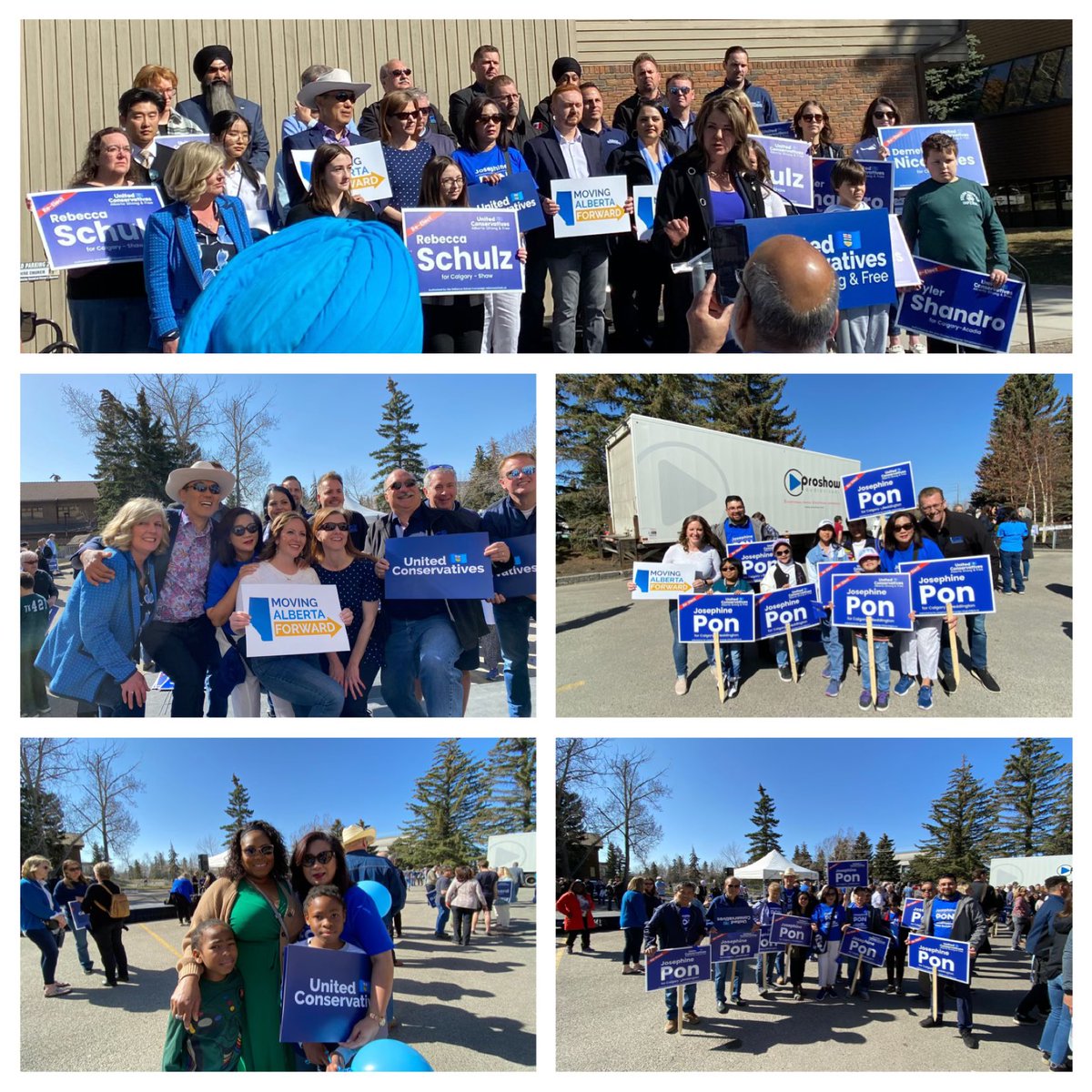 PonJosephine's tweet photo. We are so ready for the election…Go Pon Go! Thank you to all the volunteers and supporters attending the rally! You guys are awesome! We will win the election together.
#ucp #yyc #calgarybeddington #yycpoli #abpoli #ableg #josephinepon ##yycsupport #abvote #abvotes https://t.co/LmNfmRb5IX