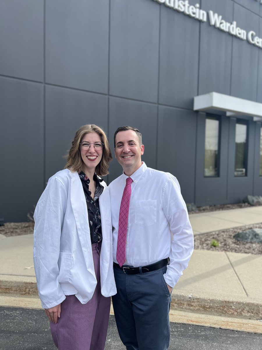 Brian Feinstein (he/him) (@bfeinsteinphd) on Twitter photo Congrats <a href="/ZigHinds/">Zig Hinds (they/them)</a> for (almost) finishing Year 1 of grad school! At <a href="/RFUniversity/">Rosalind Franklin U</a> we celebrate w/ a ceremony where students are presented w/ a white coat signifying the start of their clinical work. I’m grateful to celebrate each milestone in the PhD journey w/ my students! Congrats <a href="/ZigHinds/">Zig Hinds (they/them)</a> for (almost) finishing Year 1 of grad school! At <a href="/RFUniversity/">Rosalind Franklin U</a> we celebrate w/ a ceremony where students are presented w/ a white coat signifying the start of their clinical work. I’m grateful to celebrate each milestone in the PhD journey w/ my students!