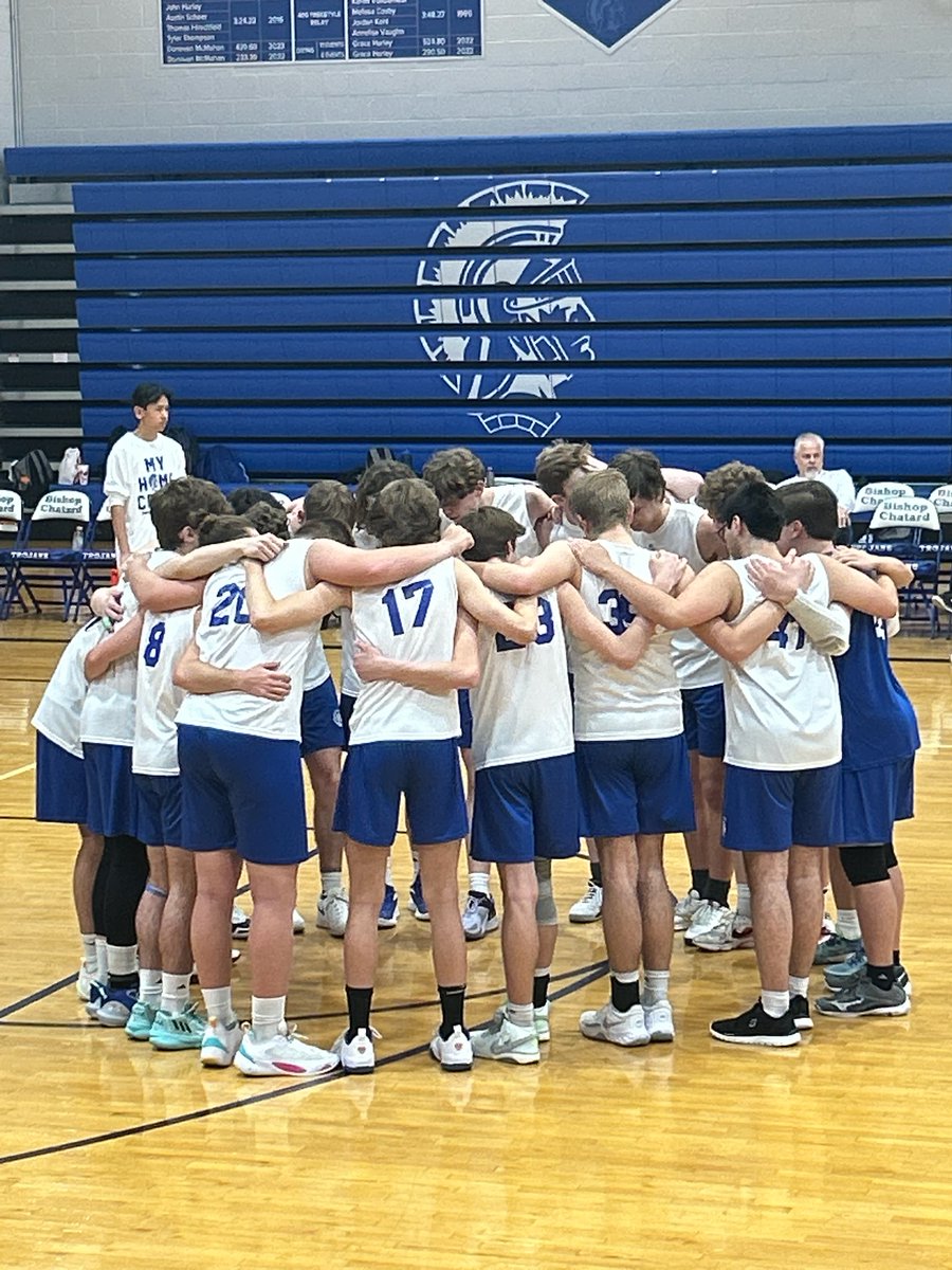 mmsmith2003's tweet photo. BC Varsity Trojans beat #5 Westfield 3-2 on Friday night!! 💙🏐 JV fought hard but did not get the win. https://t.co/iokWGoqedL