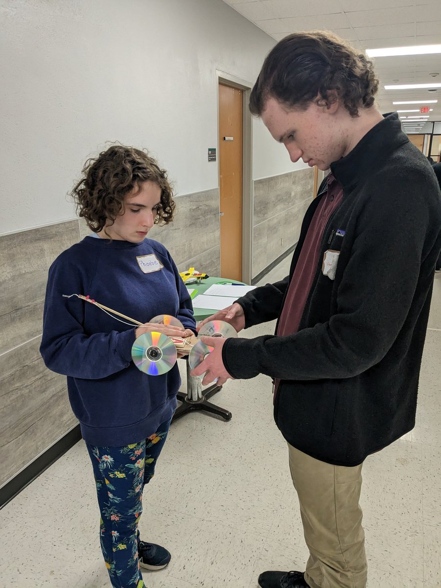 Thank you <a href="/UNT_Physics/">UNT Physics Dept.</a> for hosting today's UNT Physics Olympics!  It was huge fun and <a href="/Denton_High/">Denton High School</a> took 2nd place 💜🤓 #BroncoProud