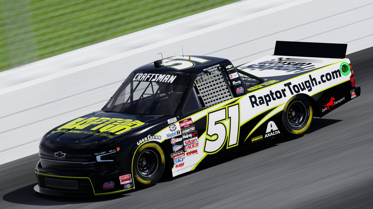 FlatspotDesigns's tweet photo. William Byron Raptor KBM Concept https://t.co/WyLRIMjpYI