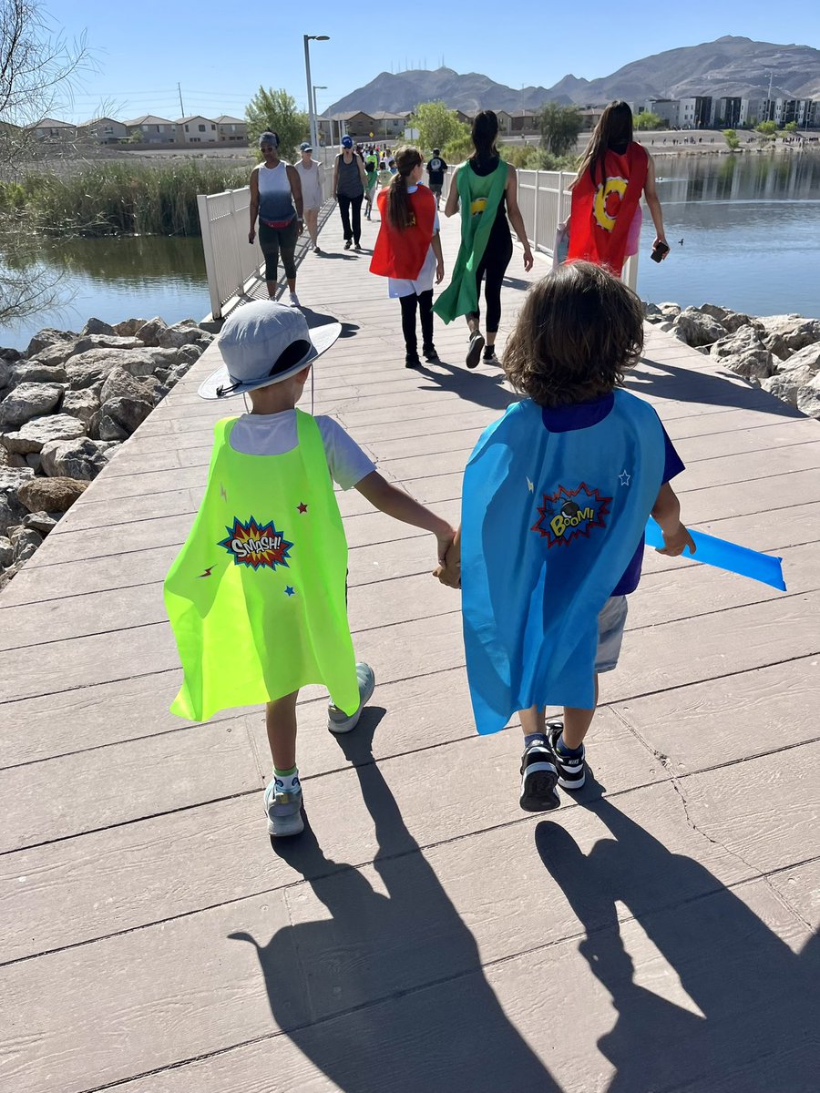 just1nbruce's tweet photo. Great morning at the #GreatStridesWalk to support our pal and raise money for @CFNevada and @CF_Foundation to find a cure for cystic fibrosis. https://t.co/hlcfB89Tme