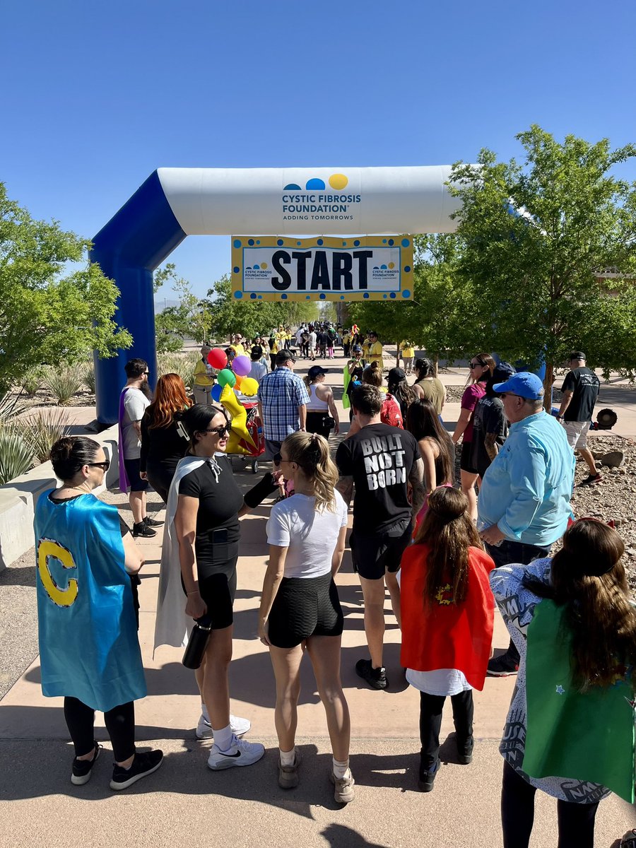 just1nbruce's tweet photo. Great morning at the #GreatStridesWalk to support our pal and raise money for @CFNevada and @CF_Foundation to find a cure for cystic fibrosis. https://t.co/hlcfB89Tme