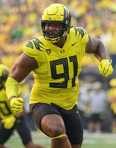 #2023NFLDraft Jordan Riley @Thejordonriley @oregonfootball 4merly Garden City JuCo @GCCC_FOOTBALL selected by @Giants n the 7th Round @ThomasMinnick7