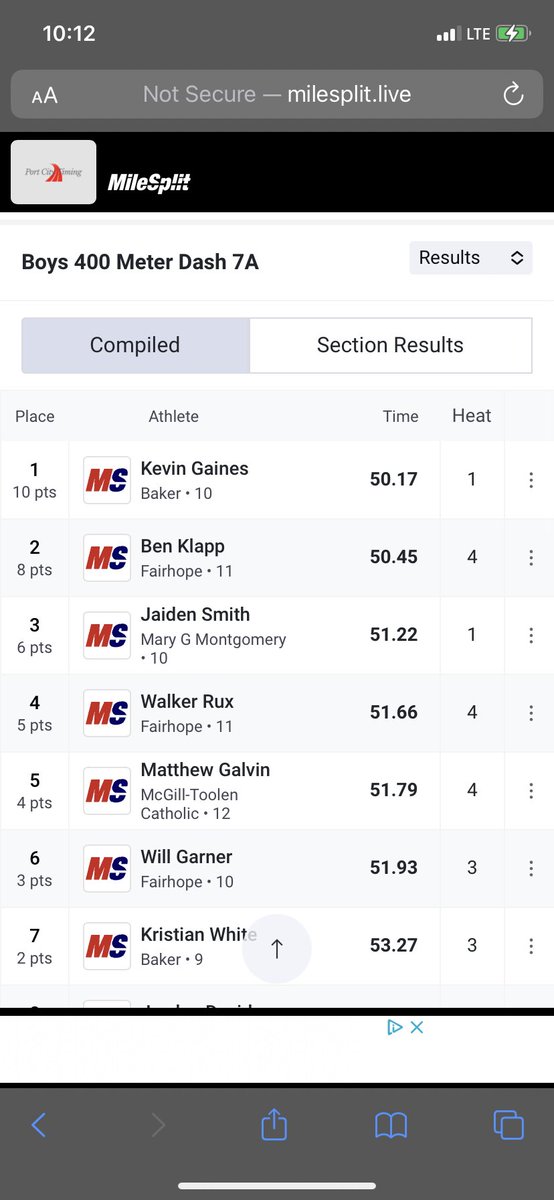 walker_rux's tweet photo. Sectionals Day 2 complete
4x4 state qualifying and school record of 3:32.03! (51 sec split)
Events for state:
400 m
High Jump
4x800
4x400
@JasonConnolly00 @KlappBen @Watkins12Ty @imlanewatson @CoachOWatkins https://t.co/Lec9pxhMR3