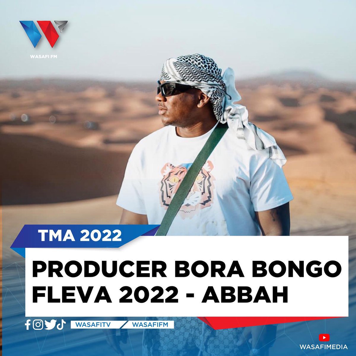 wasafifm's tweet photo. Tuzo ya Mtayarishaji Bora wa Bongo Fleva 2022 imeenda kwa #Abbah
#TanzaniaMusicAwards #TMA2022 https://t.co/uKaqNwy0Wy