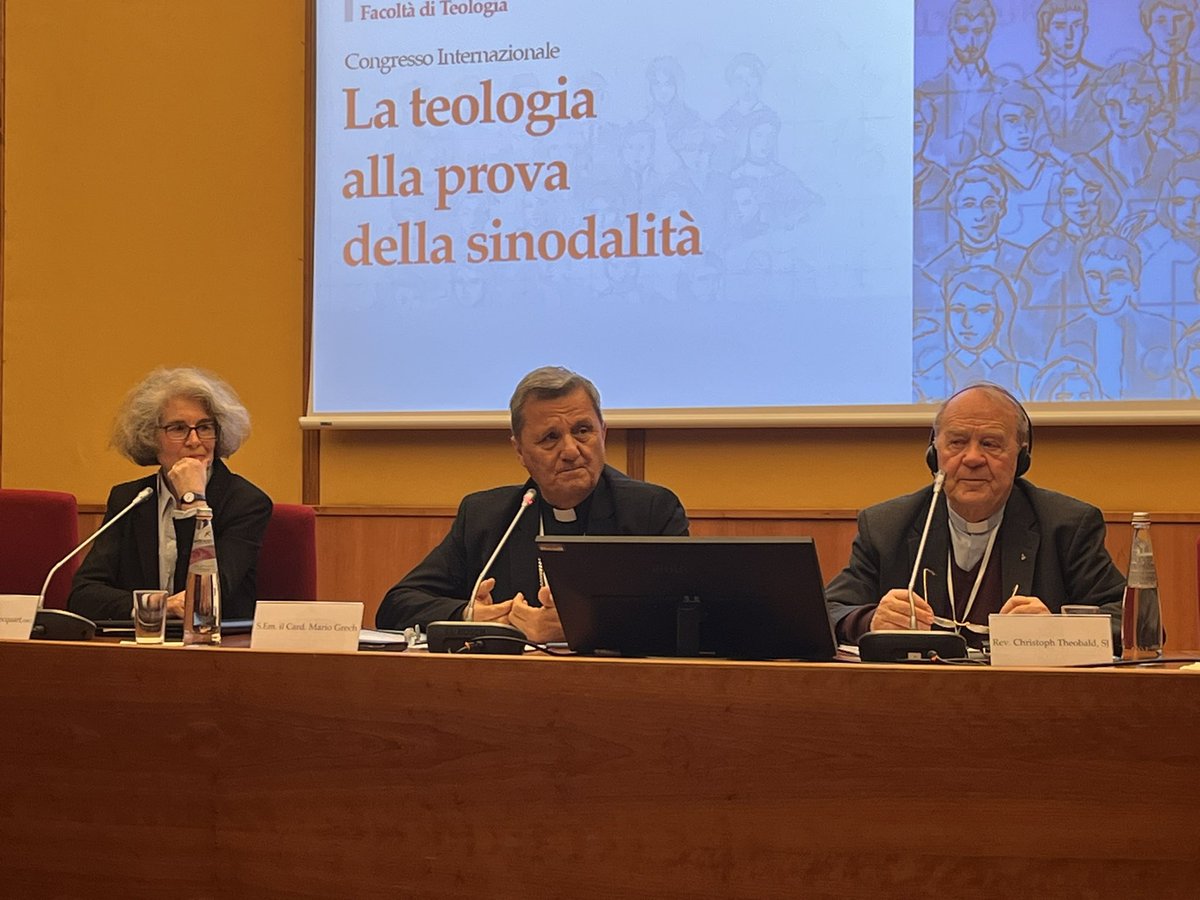 rafluciani's tweet photo. Images of the international conference on "Theology Responding to the Challenge of Synodality" @UniGregoriana
@Synod_va #PUGsynodality #Gregoriana ➡️ https://t.co/oUYKEHZKFh https://t.co/5k2Q3TYxUd