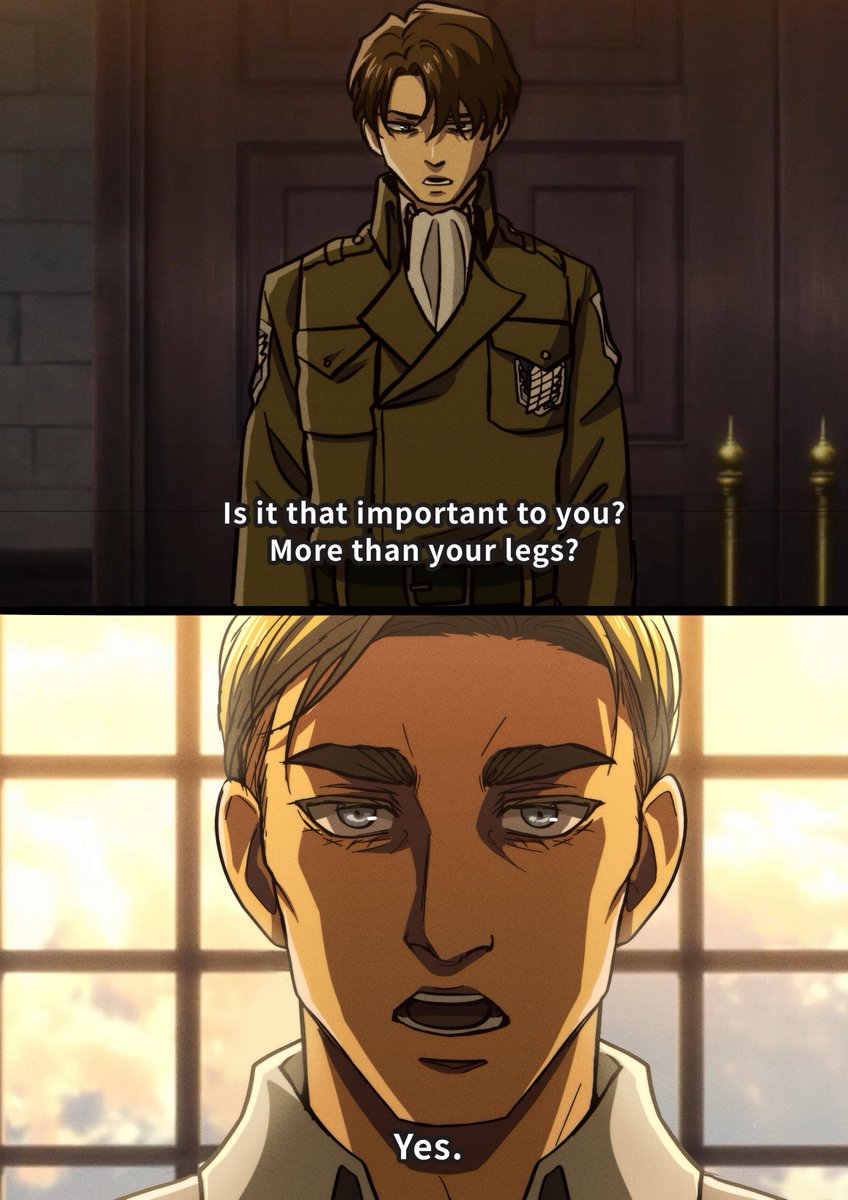 NakariiaLe's tweet photo. Would he hesitate then?
1/2

#eruri #エルリ #AttackOnTitan https://t.co/Fx4LCg2ovg