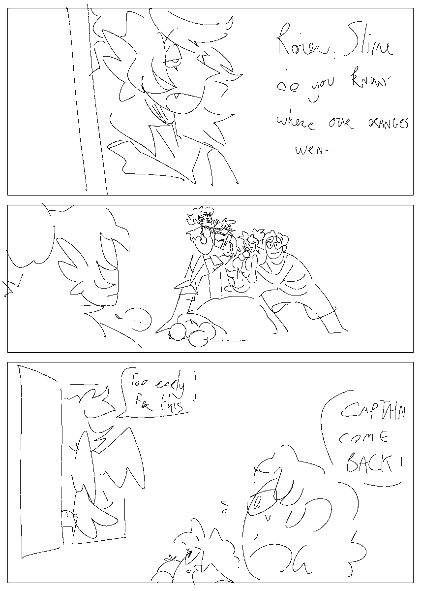 ChaussetteThe's tweet photo. A comic about my qsmp Pirate AU. This is how Bobby and Juanaflipa ended up on Jaiden's boat. Little naranjas stealers #qsmp #qsmpfanart #qsmppirate #roier #bobby #juanaflippa #charlieslimecicle #jaidenanimationsfanart https://t.co/KRfBxazFjg